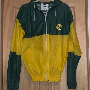 Vintage Green Bay Packers raincoat